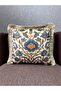 Blend-9407 Imported Silk Velvet Tasseled Throw Pillow Cover 43X43