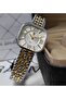 Gold Silver Steel Women's Wristwatch - 3