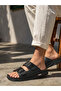 Daily Black Men's Slippers with Visco Insoles and Soft Sole Support - 3