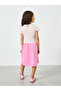 Girls Pink Hello Kitty Dress with Bow Detail - 4