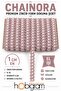 Powder White Chainora Premium Chain Form Woven Decorative Ribbon – 5 Meters