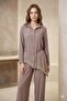 Lace detailed shirt and pants set - 2