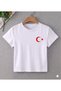 Special Children's T-Shirt with Turkish Flag and Ataturk Print