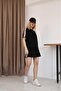 Women's Stripe Detailed Comfortable Modal Fabric Shorts Skirted T-Shirt Set - 6
