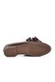Brown Ribbon Detailed Women's Ballerinas 572485 Z - 5