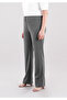 High Waist Pipe Leg Maxi Length Trousers - 8