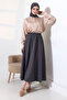 Loose Cut Maxi Skirt with Pockets, Comfortable & Stylish - 4