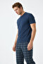 Unlimited Lights %100 Cotton Men's Short-Sleeved Pajama Set - 2