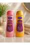 Body Scrub Shower Gel / Pink Delight 650 ml + Gold 650 ml / Large Size