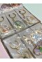 Kaaba Mecca Patterned Stone Metal Keychain Mixed Color Pattern Gift Keychain - 4