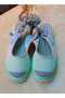 Women's Knitted Patterned Open Heel Daily Comfortable Ballerinas - 2