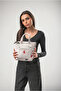 Women's Cross Strap Handbag Daily Stylish Use Lightweight Modern Design Beige 18304 - 3