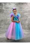 Sparkling Mermaid Tulle Dress Color Gradient Princess Model Girls' Dress - 3