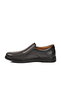 Black Genuine Leather Men's Casual Shoes - 4