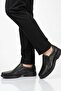 Black Genuine Leather Men's Casual Shoes