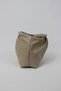 Women's Beige Knitted Leather Soft Faux Leather Strap Clutch Portfolio Daily / Evening Dress Bag - 4