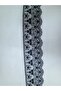 Tulle Lace Guipure Scallop Black - 8.50 Meters - 3
