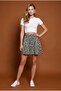 Women's Colorful Patterned Mini Skirt Flexible Comfortable Fit - 3