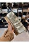 Women's Shiny Portfolio Clutch Bag - 2