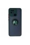 Xiaomi Redmi 10C Case with Camera Protection, Ring Holder, Magnetic Stand, Frosted Back Cover
