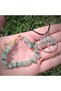 Aventurine Tree of Life Necklace & Cracked Stone Aventurine Bracelet Set – Natural Stone Stylish Luck and Energy Design - 2