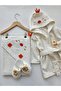 100% Cotton Baby & Kids Bathrobe Set / Bathrobe / Towel / Slippers - 2