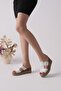 Genuine Leather Women's Daily Lightweight Comfortable Orthopedic Slippers Dd3095 - 3