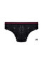 Women's 6-Piece Striped Elastic Lace Panties - 3