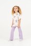 3-4-5-6-7-8 Years Old Spanish Pleated Ribbon Printed Girls' Set - 3