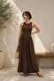 Crew Neck Maxi Dress Av1611 - 3