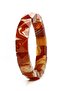 Original Agate Stone Bracelet |   Pyramid Cut Moire Natural Stone Luxury Jewelry