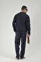 Trend Biz Oversize Blazer Linen Bottom Top Men's Suit - 6
