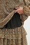 Geometric Patterned Chiffon Blouse - 3