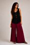 Back Button Detailed Sleeveless Blouse Plain Black - 2