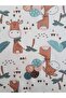 Short-Sleeved Patterned Kids Pajama Set #printedkidspajamas #giraffepatternpajamas #laundrygarden - 6
