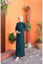 Wonderful Belted Buckle Cross Sandy Dress - 2