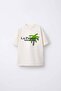 Boy's Cotton La Palmera Printed T-Shirt