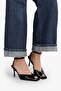 Women's Estelia Black Leather Heeled Shoes