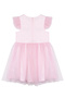 Girl's Rainbow Patterned Tutu Dress, Age 2-6, Pink - 5