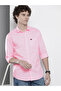 Men Pink Slim Fit Striped Shirt