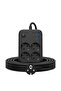 Current Protected Multiple Socket Outlet 4 USB 2 4 Sockets Safe and - 3