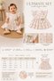 Tulip Detailed Flounce Detailed Stylish Holiday & Special Occasion Lined Baby Girl Dress - 4
