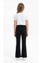 Zipper Detailed Girls' Jeans - 4