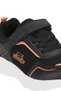 Pepe I Boys' Velcro Black / Orange Casual Sports Shoes - 4
