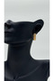 Luxury Square Earrings - Gold - 4