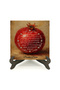Prayer for Abundance and Symbol of Abundance Pomegranate Printed Mdf Tabletop Decoration 10X10 1H-Bereketduasınar1 - 2