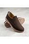 (Birkan) Genuine Leather Inside and Out Casual Men's Shoes Brown