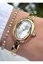 New Season Oval Dial - Adjustable Steel Band - Bracelet Gift - 4