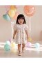 Girl's Cotton Heart Patterned Dress - 2