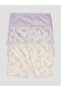 Printed Girls' Boxer Shorts 3-Pack (S6) - 2